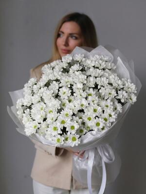 Букет из 15 хризантем