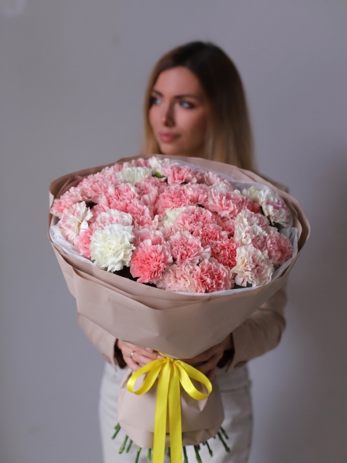 Букет из 35 диантусов