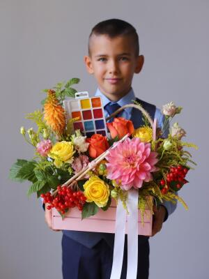 Букет с красками