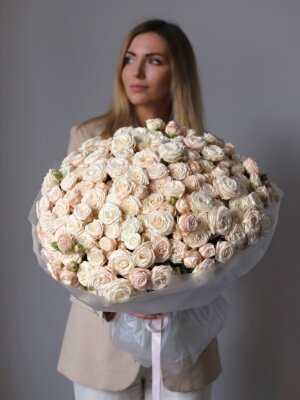 Букет из 35 роз Бомбастик